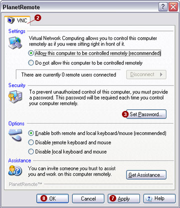 PlanetDNS Client is checking for an Internet connection